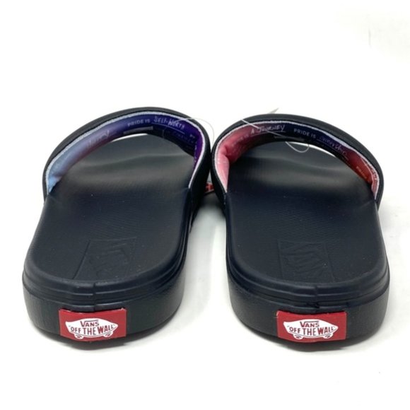 🔥HOT SALE🔥VANS La Costa Slide Pride Black Sandals Men’s Size VN0A5HF5AN8 - Picture 4 of 8
